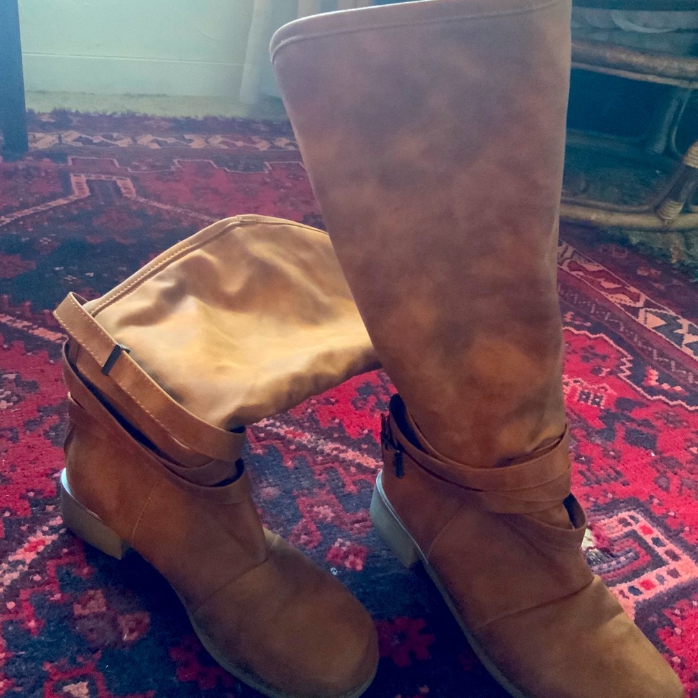 Knee high boots- a-line cut